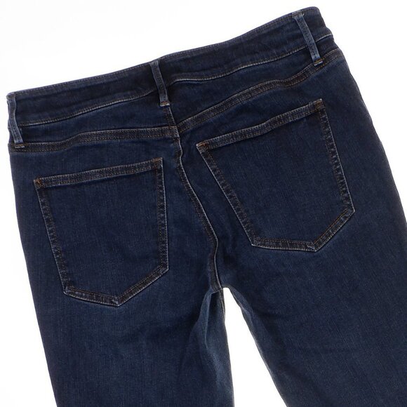 Ann Taylor Jeans Womens Size 4 Skinny Curvy Mid Rise Blue Denim Stretch 29x27.5 - Picture 4 of 8